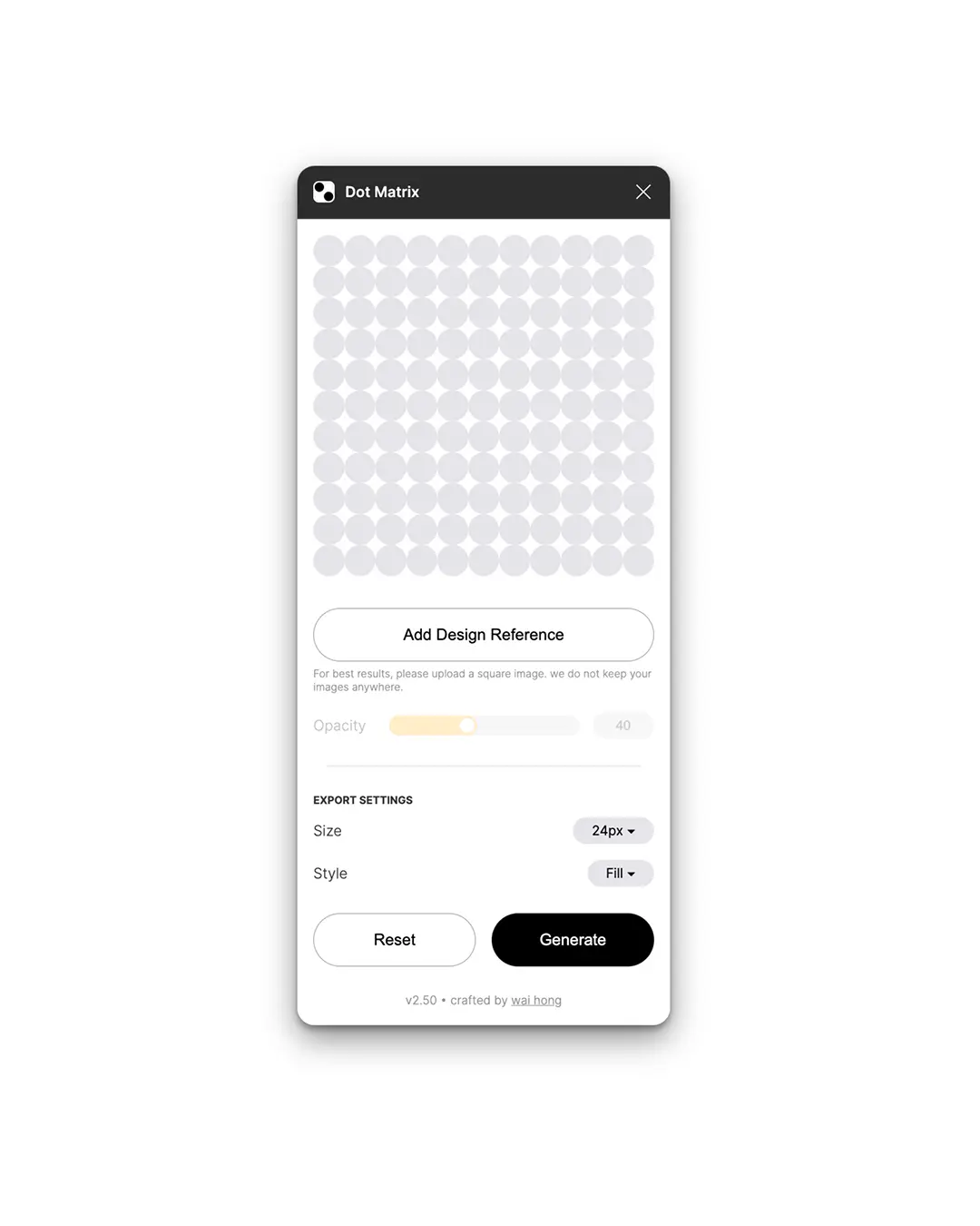Dot Matrix Figma Plugin